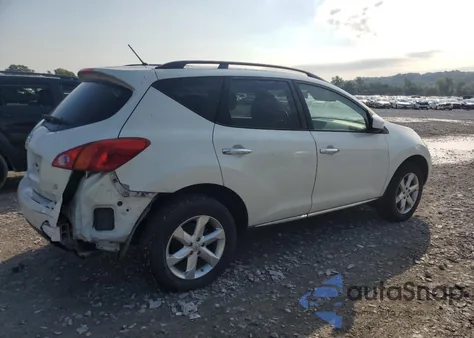2009 Nissan Murano S z USA, uszkodzony, nr VIN JN8AZ18UX9W020116